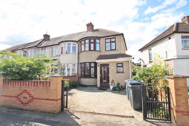 Thumbnail End terrace house to rent in Laburnum Grove, Southall