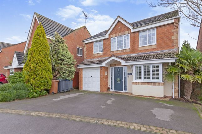 Thumbnail Detached house for sale in Teal Drive, Hinckley