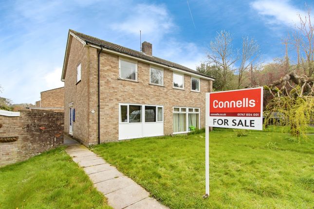 Semi-detached house for sale in Castle Hill Close, Shaftesbury