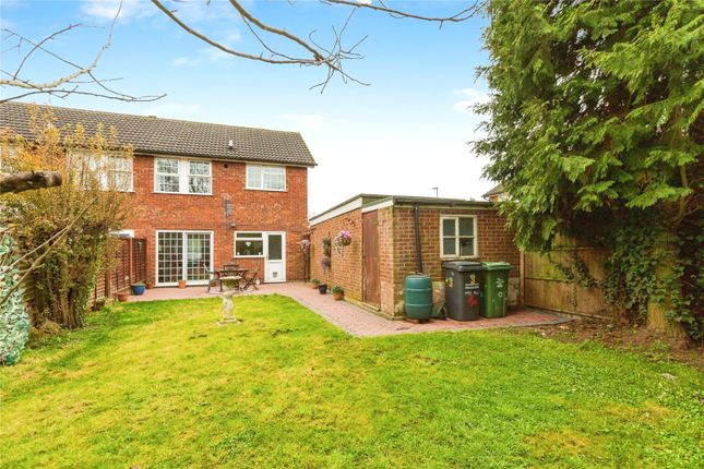 Semi-detached house for sale in Hardwick Crescent, Syston, Leicester, Leicestershire