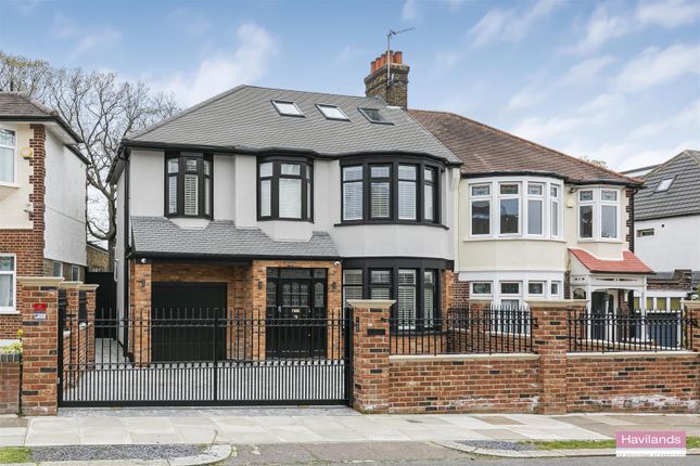 Thumbnail Semi-detached house for sale in Woodcroft, Winchmore Hill