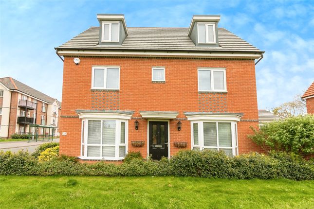 Thumbnail Detached house for sale in Fullbrook Avenue, Spencers Woods, Reading