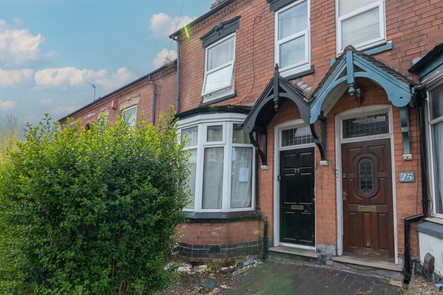 Thumbnail Terraced house for sale in Newman Road, Birmingham