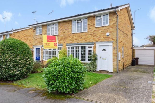 Thumbnail Semi-detached house to rent in Waterloo Crescent, Wokingham