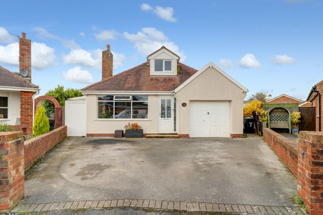 Thumbnail Detached bungalow for sale in Rossall Close, Fleetwood