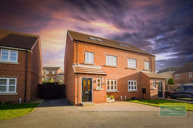 Semi-detached house for sale in 24 Mill Dam Drive, Beverley