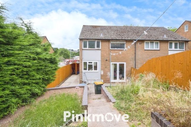 Semi-detached house for sale in Monnow Way, Bettws, Newport