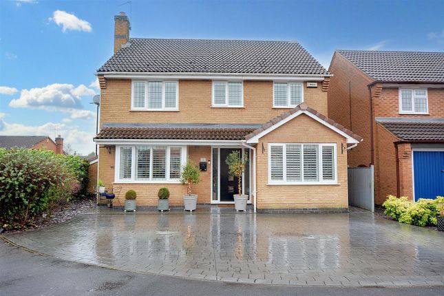 Thumbnail Detached house for sale in Far Croft, Breaston, Derby