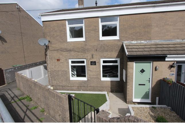 Thumbnail Semi-detached house for sale in Shelly Close, Croespenmaen, Crumlin