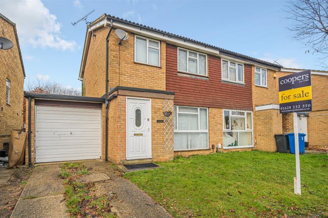 Thumbnail Semi-detached house for sale in Beaumont Close, Maidenhead