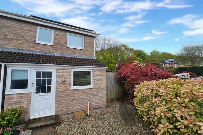 Thumbnail End terrace house for sale in Westcott Close, Plymouth