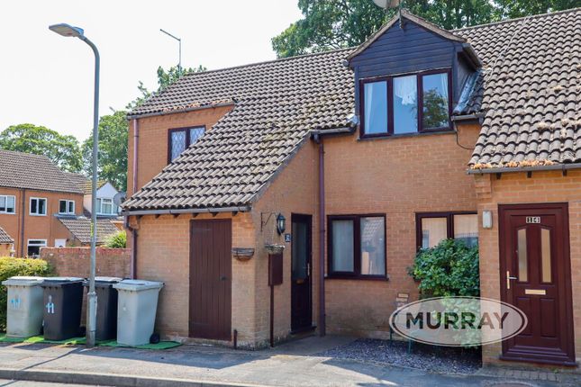 Thumbnail Terraced house for sale in Willow Close, Uppingham, Rutland