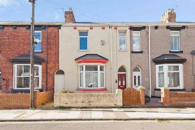 3-bed terraced on Wansbeck Gardens, Hartlepool, £90,000