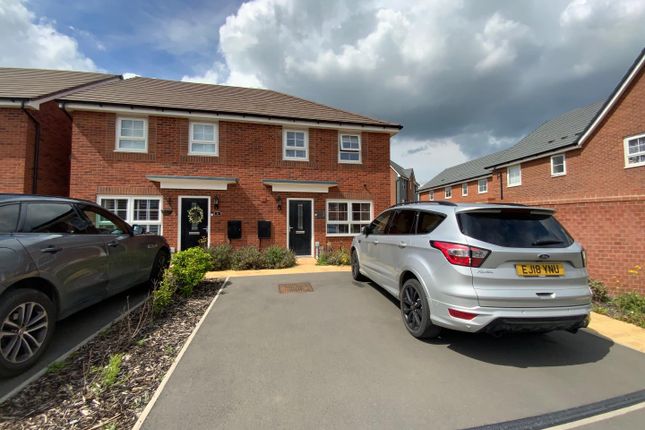 Thumbnail Semi-detached house for sale in Emerald Close, Ashlawn Gardens, Rugby