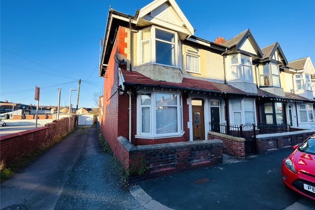 Thumbnail End terrace house for sale in Newcastle Avenue, Blackpool, Lancashire