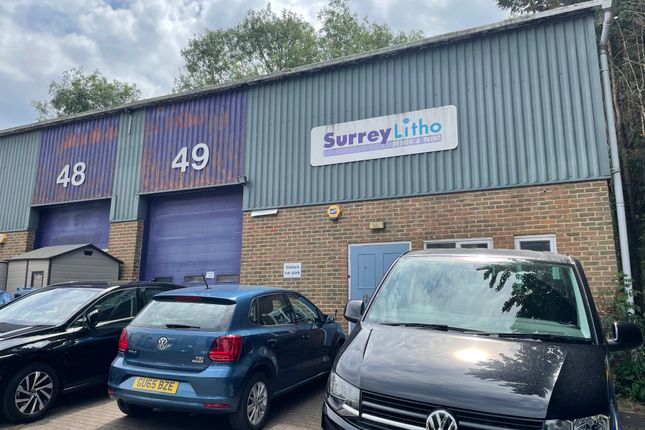 Thumbnail Industrial for sale in Unit 49, Bookham Industrial Estate, Leatherhead