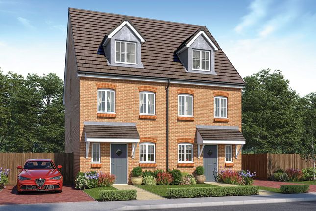 Semi-detached house for sale in "The Fletcher" at Oakamoor Road, Cheadle, Stoke-On-Trent