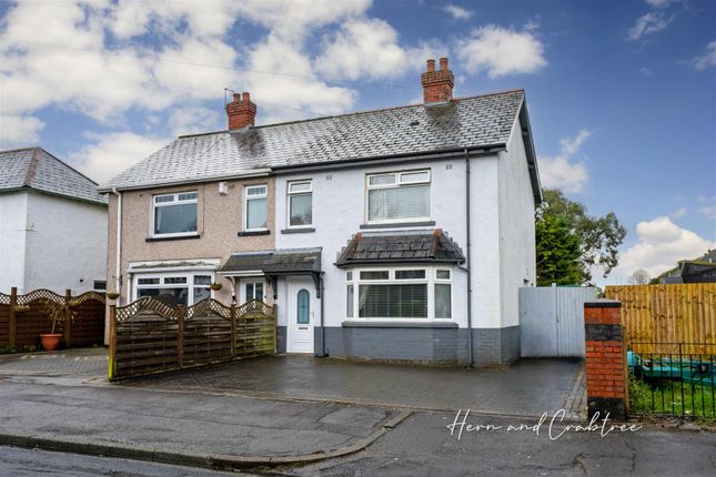 Thumbnail Semi-detached house for sale in Caerwent Road, Ely, Cardiff