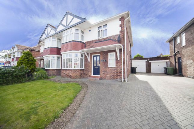 Thumbnail Semi-detached house for sale in Claremont Drive, Hartlepool
