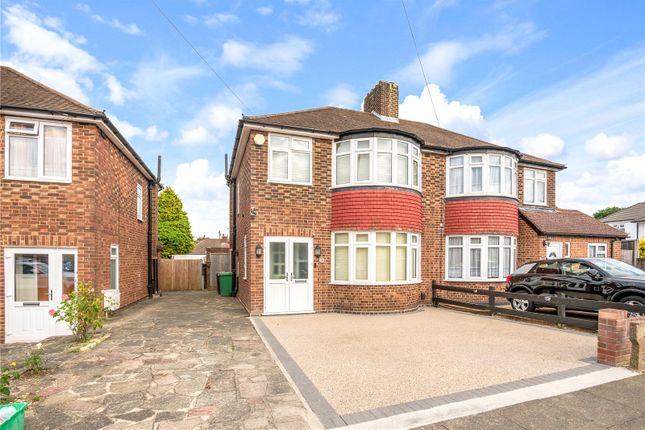 Semi-detached house for sale in Ryecroft Road, Petts Wood, Kent