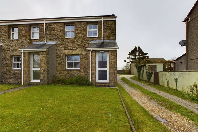 Thumbnail End terrace house for sale in The Square, Four Lanes, Redruth
