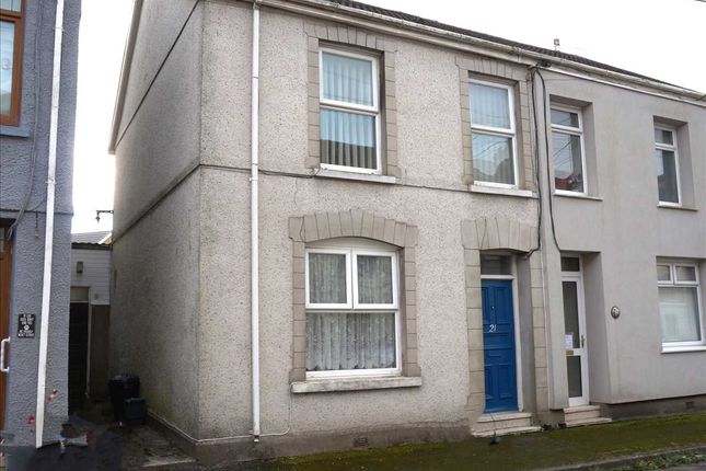 Semi-detached house for sale in Woodlands Terrace, Cross Hands, Llanelli