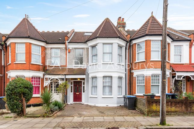 Thumbnail Terraced house to rent in Belsize Avenue, Bowes Park, London