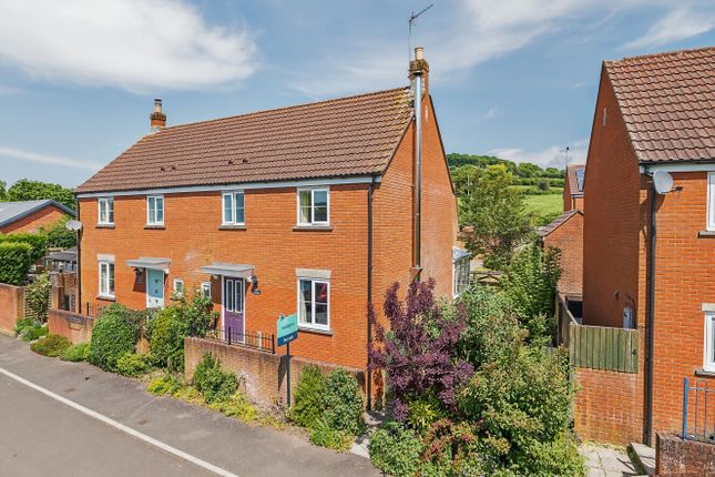 Thumbnail Semi-detached house for sale in Lower Millhayes, Hemyock, Cullompton, Devon