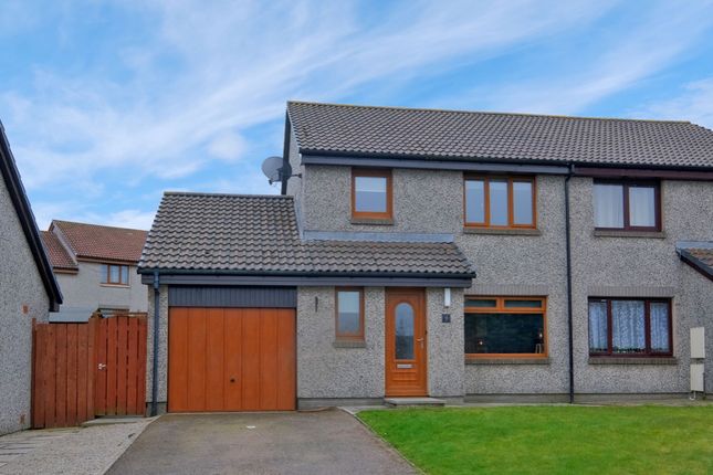 Thumbnail Semi-detached house to rent in Pusey Place, Towerhill, Peterhead, Aberdeenshire
