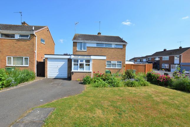 Thumbnail Detached house for sale in Woodford Close, Wigston