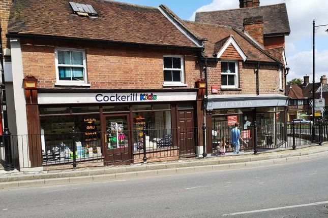 Retail premises for sale in High Street, Haslemere