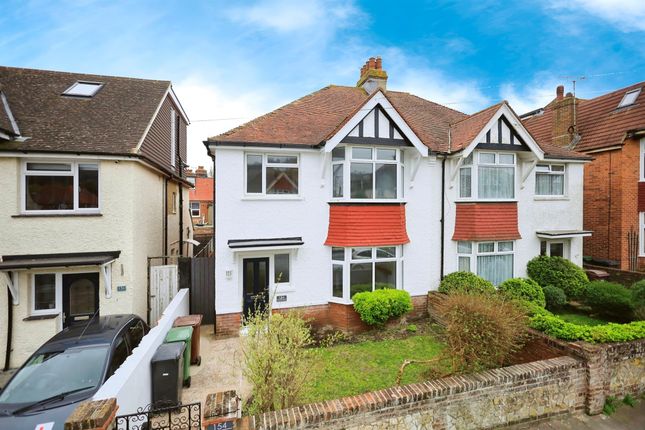 Semi-detached house for sale in Victoria Drive, Eastbourne