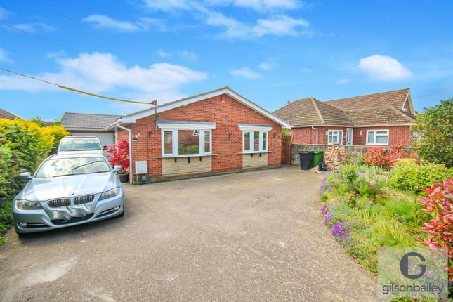Thumbnail Detached bungalow for sale in Grove Avenue, New Costessey, Norwich