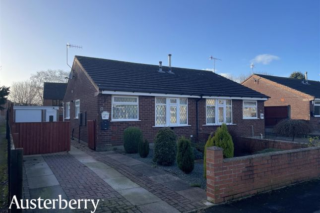 Semi-detached bungalow for sale in Waterdale Grove, Longton, Stoke-On-Trent