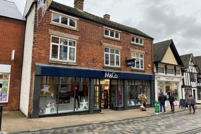 Leisure/hospitality to let in 28-30 High Street, Uttoxeter, Staffordshire