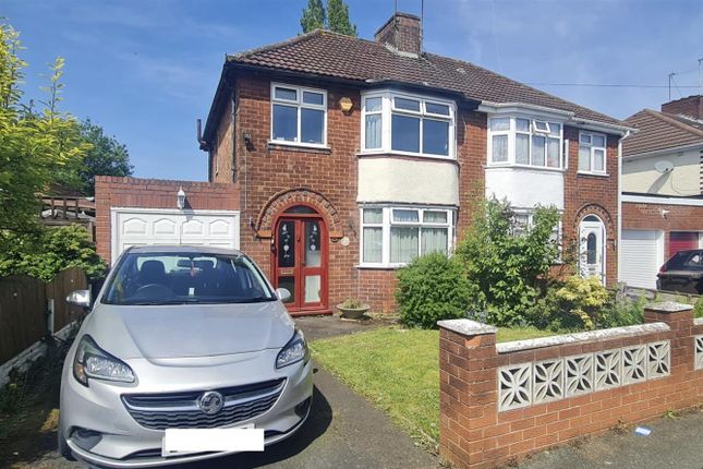 Thumbnail Semi-detached house for sale in Sambrook Road, Wednesfield, Wolverhampton