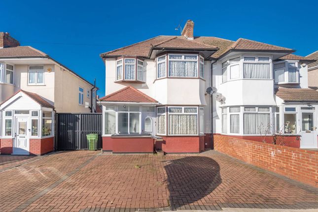 Thumbnail Semi-detached house for sale in Portland Crescent, Stanmore