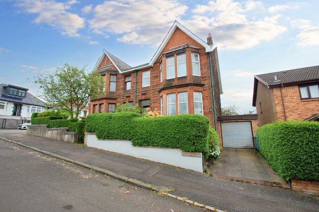 Semi-detached house for sale in Traquair Drive, Glasgow, City Of Glasgow