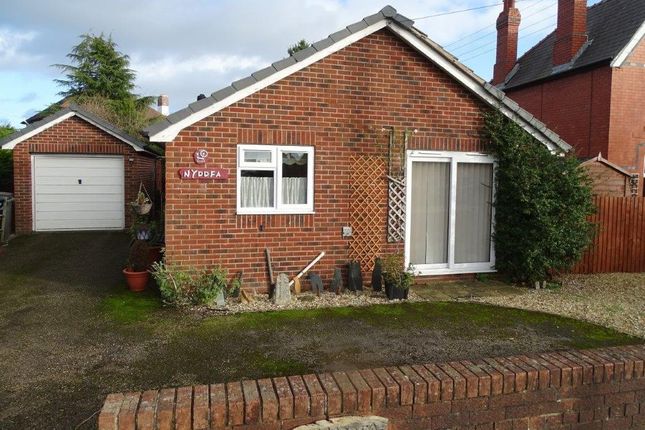 Thumbnail Detached bungalow for sale in By Pass Road, Gobowen, Oswestry