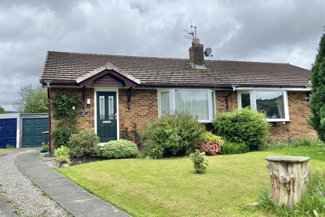 Thumbnail Semi-detached bungalow for sale in Leicester Drive, Glossop