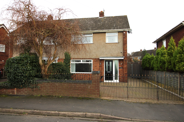 Semi-detached house for sale in Haworth Close, Scunthorpe