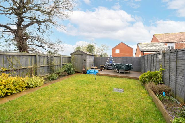 End terrace house for sale in Duncan Way, North Walsham