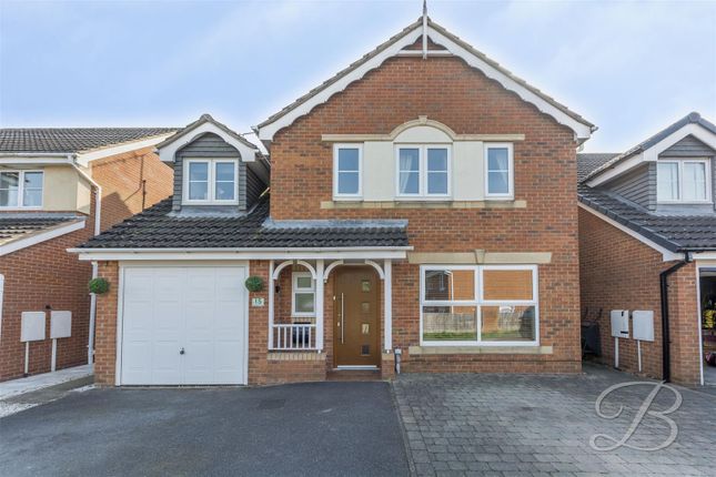 Thumbnail Detached house for sale in Broughton Close, Clipstone Village, Mansfield