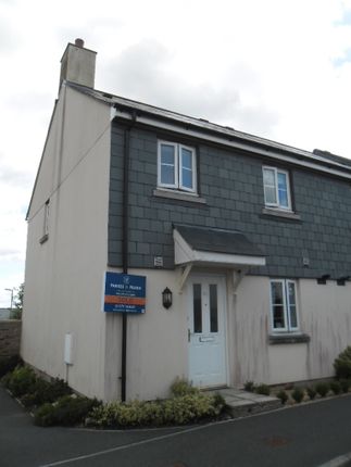 Thumbnail End terrace house to rent in Liskerrett Road, Liskeard