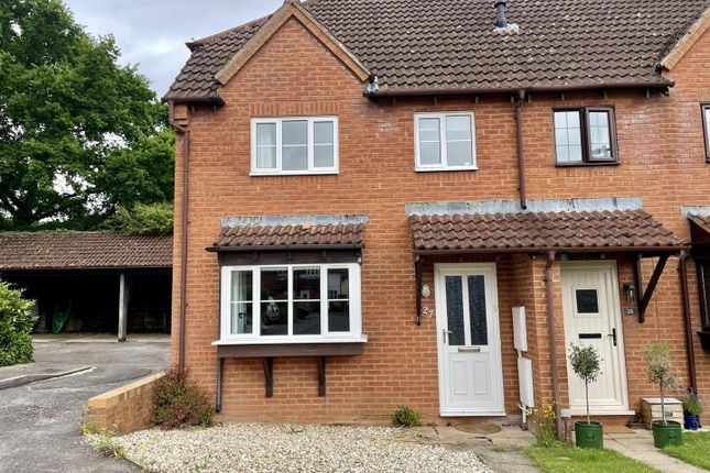 Thumbnail End terrace house to rent in Russett Way, Newent, Gloucestershire