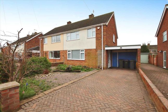 Thumbnail Semi-detached house for sale in Dore Avenue, North Hykeham, Lincoln