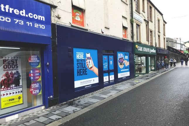 Retail premises to let in Taff Street, Pontypridd