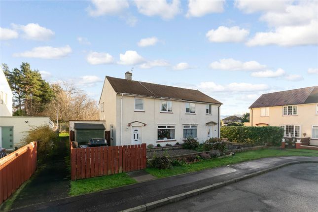 Semi-detached house for sale in Borrowlea Road, Stirling, Stirlingshire