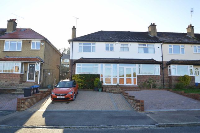 Thumbnail End terrace house for sale in Westleigh Avenue, Chipstead, Coulsdon
