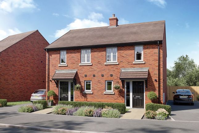 Thumbnail End terrace house for sale in "The Ashenford - Plot 185" at Bromyard Road, Rushwick, Worcester
